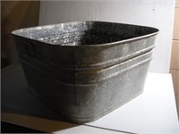 Galvanized Wash Tub