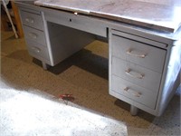 Metal Desk  30x60x30 inches