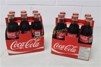 2X 6Pack Coca Cola Bottles