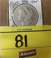 1894-S MORGAN DOLLAR