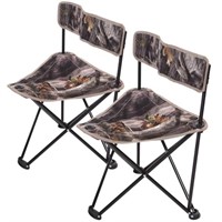 REDCAMP 2 Pack Tripod Hunting Chairs for Blinds,