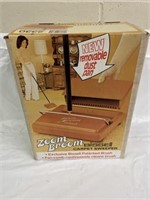 The zoom room Bissell carpet sweeper exclusive