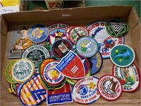 Various Boy Scout Patches