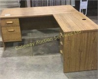 Wood 5 Drawer Office Desk   64 L,30 W,28 H
