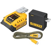 DEWALT Battery Charger and USB Wall Charging Kit (