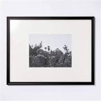 20"x20" Matted to 5"x7" Gallery Wall Frame Black/B