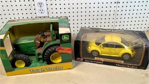 toy car & tractor