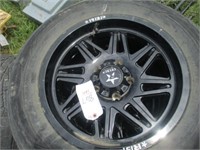 867) 4 Ford 5hole wheels w/ P255/65R18 tires