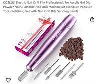 COSLUS Electric Nail Drill File Professional