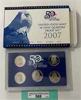 2007 US Mint Quarters Proof Set