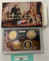 2007 President $1 Coin Proof Set