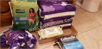 Adult protection underwear and wipes