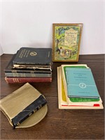 Lot of Vintage & Antique Books & More