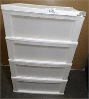 4 Tier Storage Plastic Drawers