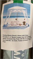 OUTDOOR MASTER BEACH CABANA 6' X 6'