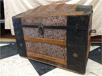 Late 1800s Antique Steam Trunk