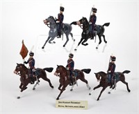 BRITAINS 3RD HUSSAR REG. ROYAL NETHERLANDS ARMY