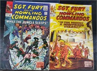 SGT Fury #16 & #17 1965 - silver age intact