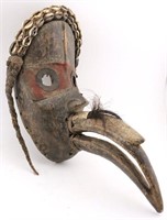 African Dan Bird Beak Mask