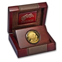 2015-w 1 Oz Proof Gold Buffalo (w/box & Coa)