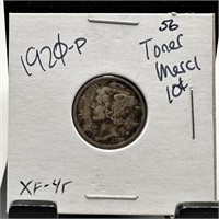 1920 MERCURY SILVER DIME