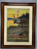 Peters Big Game Ammunition Advertising Poster