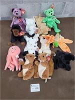 TY beanie babies plush toys