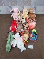 TY beanie babies plush toys