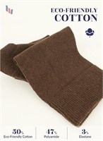 12 Pairs Women's Cotton Crew Socks - 9-11