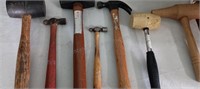 Assorted Hammers and Mallets