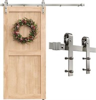 Sliding Barn Door Hardware Track Kit, No Door