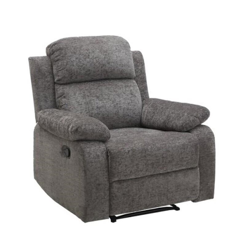 Fabric Recliner Chair, Manual Recliner