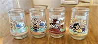 Vintage Snoopy Peanuts Welch's Glass Lot - Some