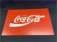 Coca-Cola Sign, Pressed board