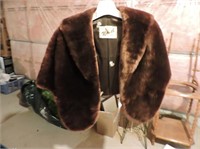 Vintage Fur Stole & 2 Collars