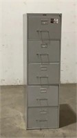 Anderson Hickey Co. 5 Drawer Filing Cabinet-