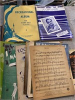 Old Music books with sheet music