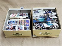 2 Boxes of Baseball Cards, Wrestling Cards,