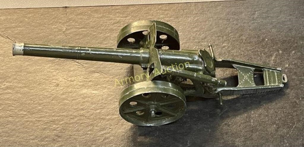 WWII STYLE BRITISH TOYMAKER BRITAINS METAL CANNON