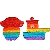 PIRATE POPIT STRESS RELIEF SET OF 2