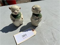 PIG SALT AND PEPPER SHAKERS
