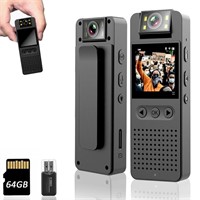 Body Camera with 1080P HD Recording 1.4 in...