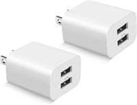 2X USB WALL CHARGER