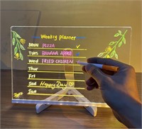 ($32) LED Note Board with Colors, 2024