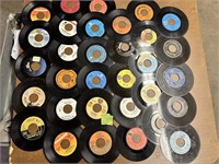 Lot of 45s Vinyl Records
