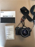 RICOH XR-7 35mm CAMERA, manual