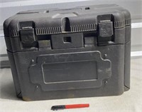 Plastic Toolbox Full of Drill Bits and other Bits