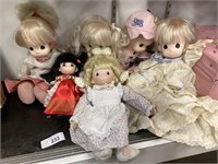 Precious Moments Dolls. Precious Moment dolls.