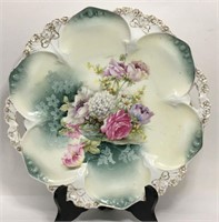 R. S. Prussia Floral Porcelain Tray