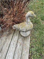 Goose cement statue, turtle, dog statue